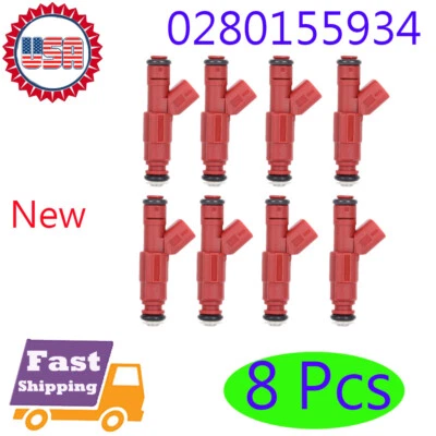 8x Inyectores de combustible para Dodge Dakota Durango Ram 2000-2003 5,9 L V8 nuevo Foto 1 de 4