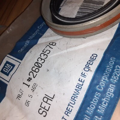 Sello de piñón diferencial GM 1964-1987 Pontiac Firebird LeMans Bonneville D6 nuevo de lote nuevo Foto 1 de 4