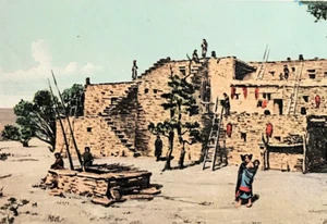 Postal Gran Cañón Arizona Fred Harvey B150 1905 The Hopi House - Imagen 1 de 3