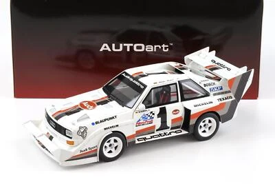 1:18 AUTOart Audi Sport Quattro S1 Pikes Peak 1987 Vincitore Röhrl #1 - Immagine 1 di 4