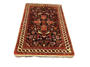 Echter Handgeknüpfter Heriz Serapi Tribal Vorleger Geometrisch Carpet 2’10x4’4,2901 - Bild 1 von 12