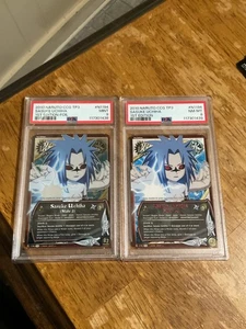 Sasuke Uchiha (State 2) N1194 Naruto CCG 1st Edition Foil & Foil Text PSA 9 Mint - Picture 1 of 3