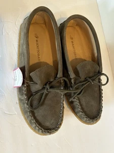 Manitobah Mokassins. Damen Mukluks. Größe US 9.  Dunkelgrün. - Bild 1 von 7