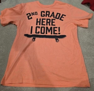 Childrens Place Tshirt 2nd Grade Here I Come Size Medium 7/8 - Picture 1 of 2