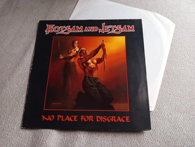 LP Flotsam and Jetsam No Place For Disgrace Roadrunner Records - Bild 1 von 4