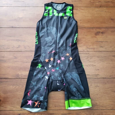 más ver detalles Traje de Triatlón Mediano Ale Ciclismo Para Hombre Trisuit Skinsui G3D Foto 1 de 4