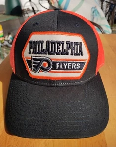 Philadelphia Flyers NHL CCM Patched Trucker Hat Cap - Adjustable OSFM - Picture 1 of 4