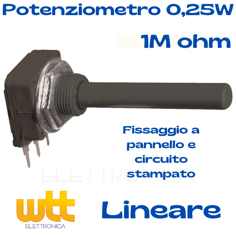 Potenziometro 1K Ohm RM-063 Verticale - Confezione Da 25 Pezzi - Foto 6