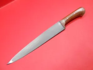 Wootz Steel Kard Knife Red Micarta Handle Leather Sheath Original Look A102 - Picture 1 of 19