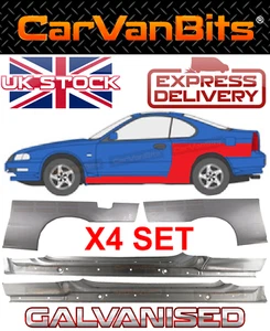 JUEGO DE PANELES DE CUERPO DE REPARACIÓN DE ARCO DE RUEDA TRASERA HONDA PRELUDE IV BB 92-96 - Imagen 1 de 19