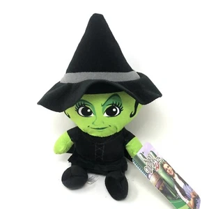 Wizard of Oz Plush Wicked Witch Black Hat Sitting 8” New - Picture 1 of 4