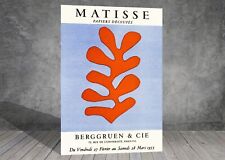 Henri Matisse Papiers Decoupes Exhibition Poster CANVAS ART PRINT 1556