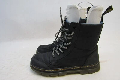 Dr. Martens Peines Gorra J Juvenil Talla 1 Negro Con Cordones Cremallera 8 Ojos Botines Foto 1 de 4