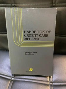 Handbook of Urgent Care Medicine by Michelle Biros and Steve Sterner 1990 - Picture 1 of 2