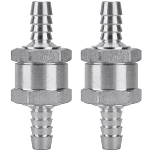 2X Rückschlagventil Benzin Diesel Kraftstoff 8mm Schlauch Check valve - Bild 1 von 1