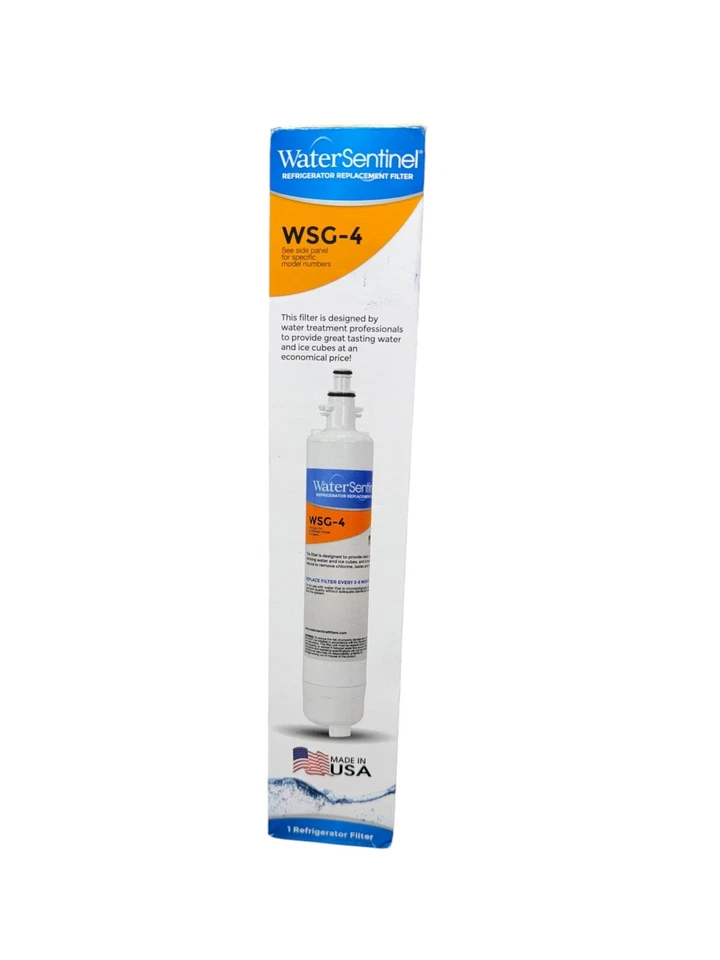 Water Sentinel 1 Replacement Refrigerator Filter WSG - 4 Life Span 3-6 Months - Image 1 of 4
