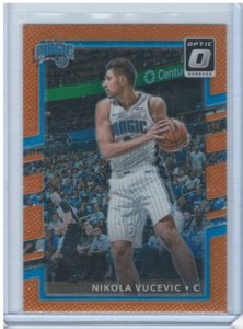 2017 Donruss Optic 108 Orange  Nikola Vucevic Orlando Magic  SN199