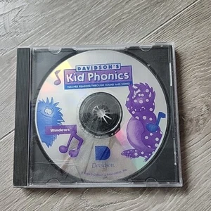 1996 Kid Phonics Reading Songs Davidson PC CDROM Ages 6 9 Kids Learning 95 3.1 - Picture 1 of 3