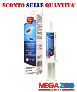PROTECT HOME FASTION Gel scarafaggi, blatte, siringa da 20gr pronta all'uso. - Foto 1 di 6