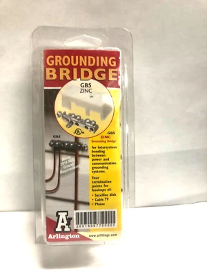 Arlington Grounding Bridge Intersystem Zinc Four Termination Points GB5 NEW - Image 1 of 3