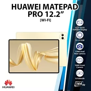 Huawei MatePad Pro 12.2" HarmonyOS PC Tablet (Wi-Fi/Gold/12GB+512GB/Octa Core) - Picture 1 of 10
