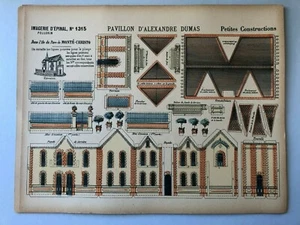 Imagerie d'EPINAL Petites Constructions PELLERIN PAVILLON D ALEXANDRE DUMAS - Imagen 1 de 2