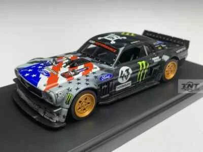 Ford Mustang Hoonicorn 43# 1965 Ken Block resina 1/43 Top Marques versión de coche 2 Foto 1 de 4