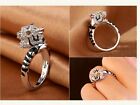 Unisex New Cute Finger Ring Crystals Lunar Chinese Animal Adjustable Rings K40