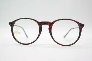 Vintage Atair 314 Multicolored Black Oval Glasses Frame Eyeglasses NOS - Picture 1 of 6