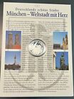 Sammler Medaille-Collector Coin-München-Weltstadt mit Herz, 1/2 ounce 999 silver