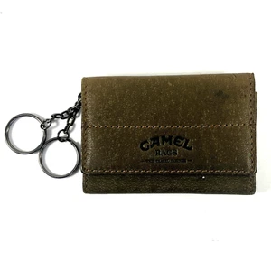 Vintage CAMEL BAGS Keyholder (10cmx7cm) Wallet Cardholder Leather Brown - Picture 1 of 6