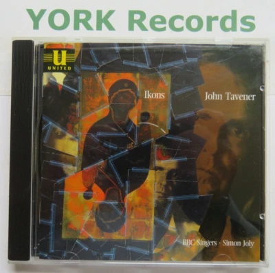 JOHN TAVENER - Ikons SIMON JOLY BBC Singers - Excellent Condition CD United - Image 1 of 3