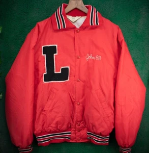 Vintage Neff Varsity Letterman Jacket Linganore Soccer Mens Size Medium USA - Picture 1 of 7