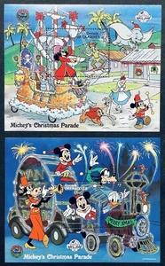 SELLOS DE DISNEY DESFILE DE NAVIDAD GRANADA MICKEYS 2 SS 1988 MNH TREN 60 de Mickey - Imagen 1 de 3