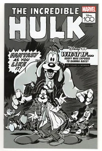AMAZING SPIDER-MAN #21 (1:100) Mangiatordi B/W VARIANTE Disney 100 2023 Casi Nuevo- - Imagen 1 de 4