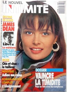 Rare Magazine Intimacy 1990: James Dean_Monica Bellucci_Elsa Lunghini - Picture 1 of 4