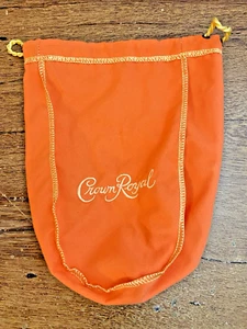 Crown Royal Peach Limited Edition 750 ML Bag 9" With Draw String - Picture 1 of 2