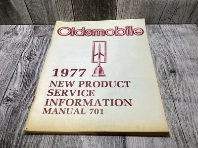 1977 OLDSMOBILE New Product Service Information Manual 701 (BX35) - Image 1 of 4