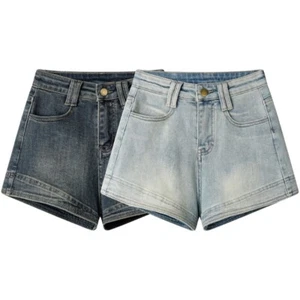 Spicy Girl Denim Shorts Sexy Lady Hot Pants Vintage Casual Summer Beach Holiday - Picture 1 of 19