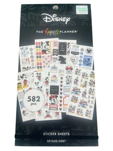 The Happy Planner Disney Sticker Libro Topolino e Amici 582 Adesivi - Foto 1 di 2