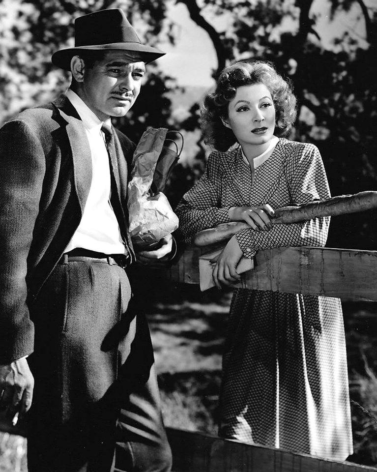 1945 GREER GARSON & CLARK GABLE in ADVENTURE Photo (199-T ) - Image 1 of 1