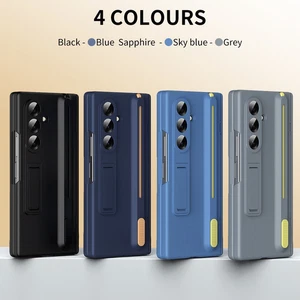 Funda de teléfono plegable para Samsung Galaxy Z 7 6 5 4 3 protección con bisagra + película de vidrio con bolígrafo - Imagen 1 de 52
