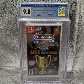 CGC 9.8 A++ Nintendo World Championship NES Edition Switch