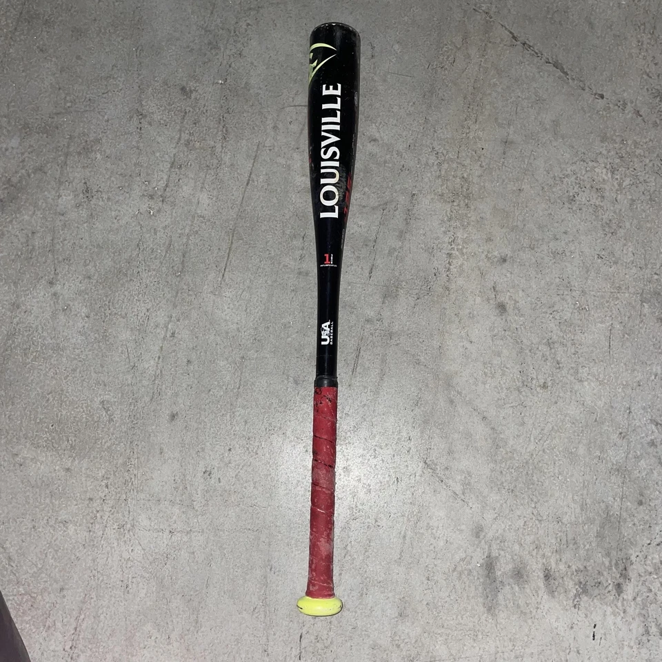 Бейсбольная бита Louisville Slugger Prime T-Ball 24 дюйма -12,5 США молодежная черная красная - Изображение 1 из 4