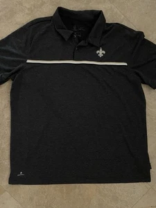Nike New XL Men's ON field NFL New Orleans Saints DriFit Polo Shirt - Picture 1 of 6