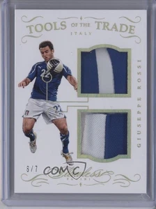 2015 Panini Flawless Tools of the Trade Relics Emerald/7 Giuseppe Rossi #TT-GR - Imagen 1 de 3