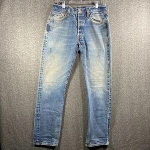 Jeans vintage Levi’s 501XX 36x34 se adapta a 30x34 descoloridos desgastados botón bigotes Y2k - Imagen 1 de 24