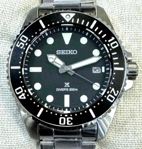 Orologio SEIKO Prospex SNE597P1 Solar Diver Cristallo Zaffiro 200M - Foto 1 di 20