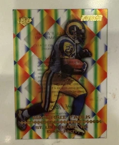 2000 COLLECTOR’S EDGE SUPREME MARSHALL FAULK EDGE TECH #/100! RAMS! - Picture 1 of 6