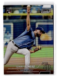 2022 Stadium Club Chrome Tommy Romero RC #332 Refractor Tampa Bay Rays - Picture 1 of 2